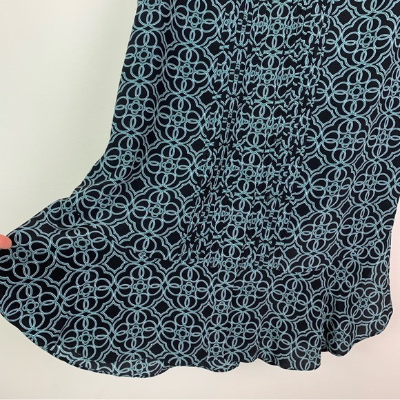 TORY BURCH Massey Silk Shirt Dress Size 2 - Picture 9 of 15